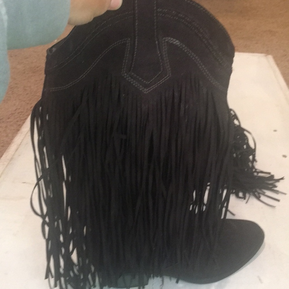 Fridge black boots